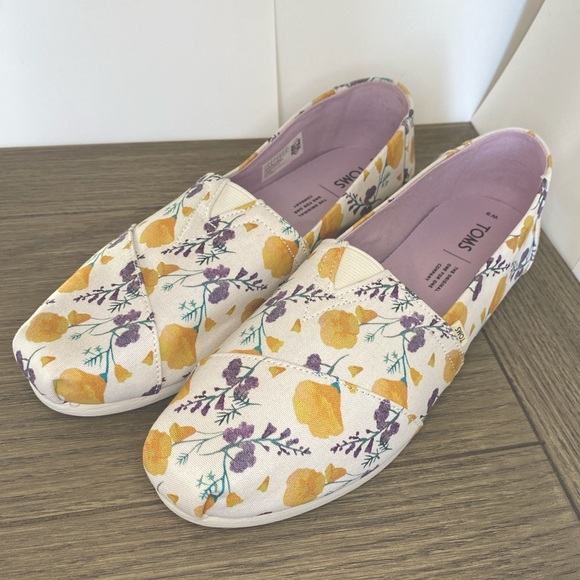 Toms Shoes - 🆕 NWOT TOMS | Alpargata Canvas Espadrilles, Size 9 Women’s